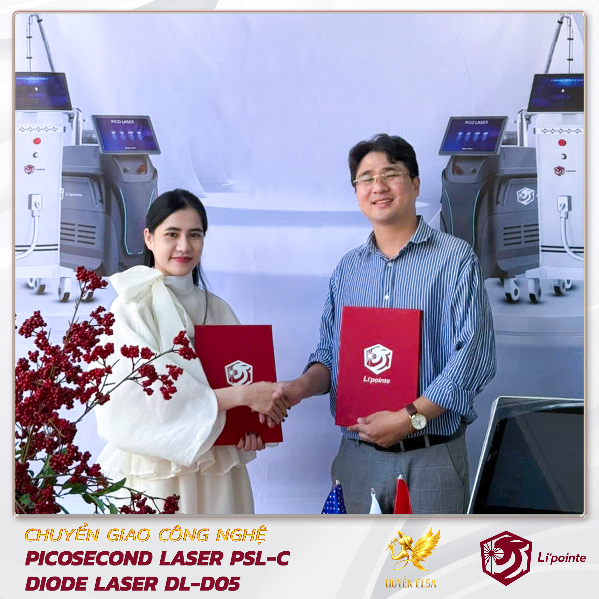 ảnh Chuyển giao công nghệ tại spa/clinic – Li’pointe đồng hành từ thiết bị đến vận hành